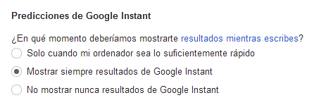 Google Instant
